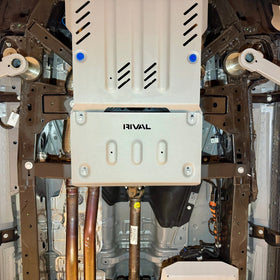 RIVAL Aluminum Transfer Case Skid Plate 2024-2025 Ford Ranger | 2024-2025 Ford Ranger Raptor - 0