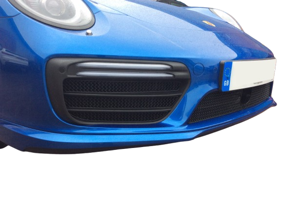 Zunsport Porsche Carrera 991.2 Turbo And Turbo S Full Grille Set - Black Finish