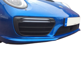 Zunsport Porsche Carrera 991.2 Turbo And Turbo S Full Grille Set - Black Finish