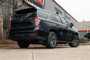 Corsa 2021-24 Chevrolet Tahoe 4DR 5.3L 4WD Single Side 3in Sport Cat-Back 4in DW Round Black PVD Tip-2