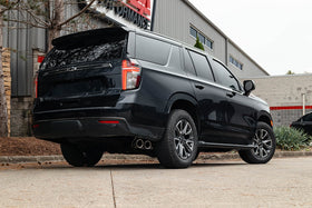 Corsa 2021-24 Chevrolet Tahoe 4DR 5.3L 4WD Single Side 3in Sport Cat-Back 4in DW Round Black PVD Tip - 0