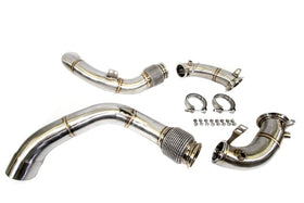 PLM BMW M5 F90 DOWNPIPES 2018+ F90 M8 F91 F92 F93 4.4L