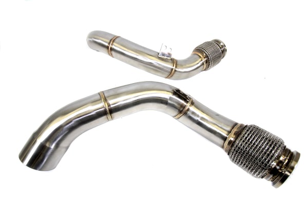 PLM BMW M5 F90 DOWNPIPES 2018+ F90 M8 F91 F92 F93 4.4L - 0