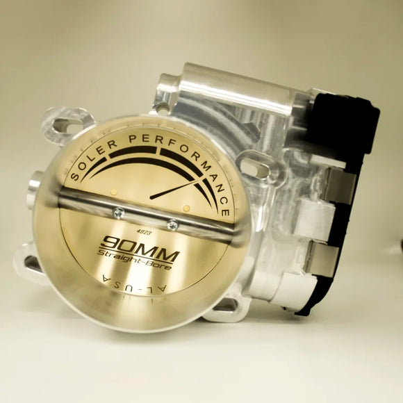 Soler Performance Billet 90MM Throttle Body For Gen 3 Coyote 5.0L Mustang (2018-2023) F-150 (2018-2020)