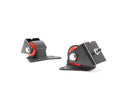 Innovative 94-97 Mazda Miata NA 1.8L Black Steel Replacement Mounts 60A Bushings (No Trans Mount)-1