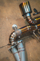 Porsche 718 GT4 / Boxter Spyder Valved Sport Exhaust System-15