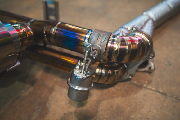 Porsche 718 GT4 / Boxter Spyder Valved Sport Exhaust System