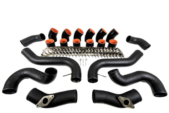 PLM GT-R R35 Intercooler Piping Kit - STOCK BOV Flanges