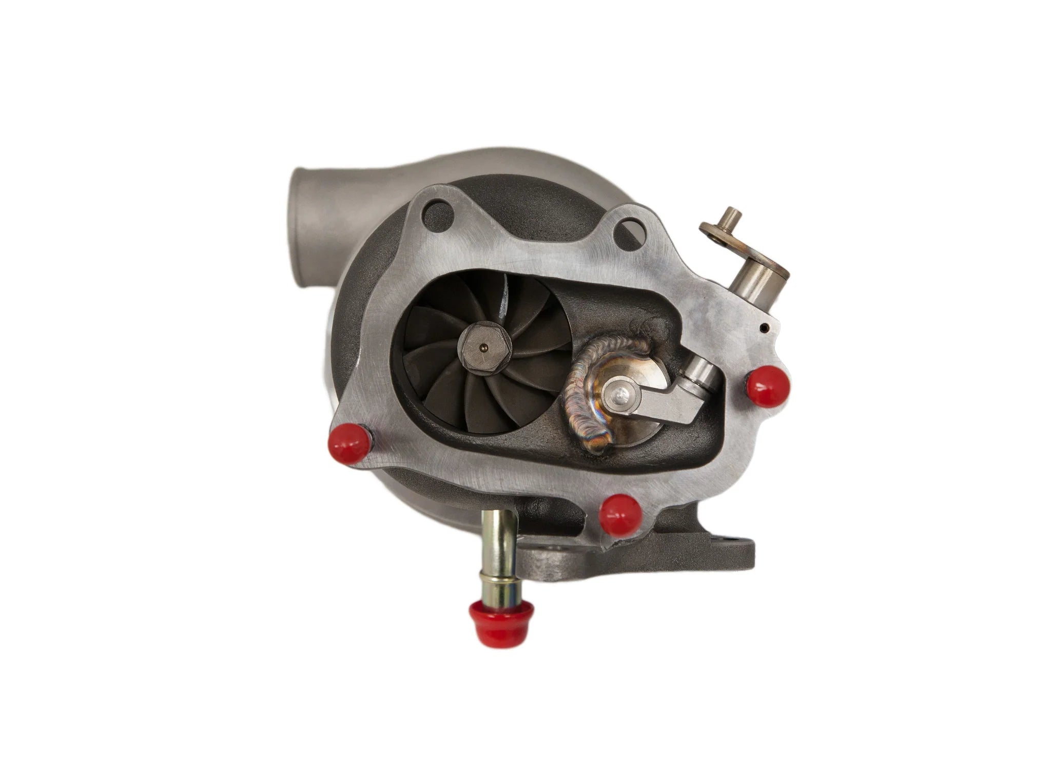 Forced Performance Subaru WRX/STI XR Red 79HTZ Turbo 84mm CH10CM Turbine Hsg 18PSI MVI WG w/Oil Line