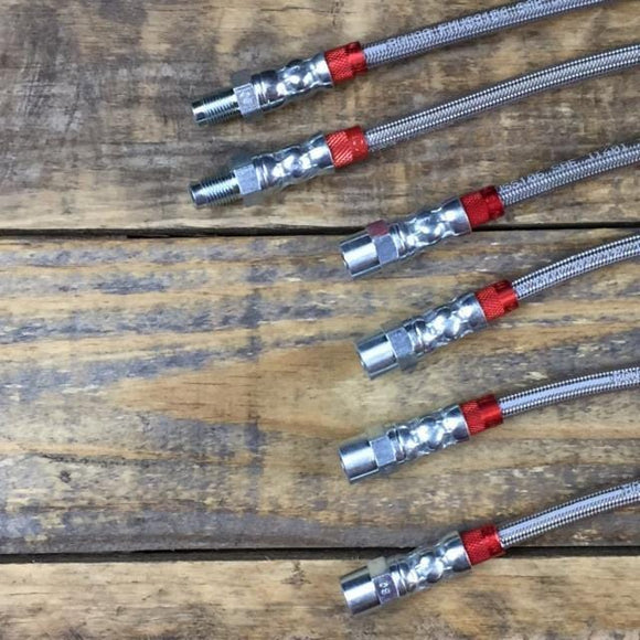 STAINLESS STEEL BRAKE LINES - E30
