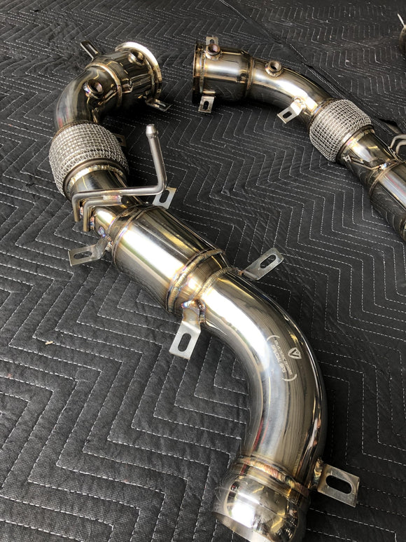 MCLAREN 570S VALVED EXHAUST + DOWNPIPES
