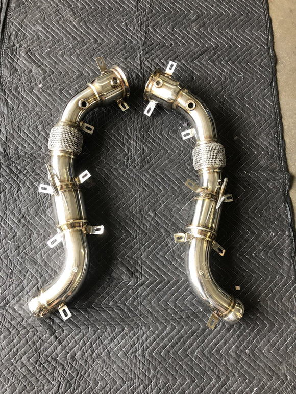 MCLAREN 570S VALVED EXHAUST + DOWNPIPES