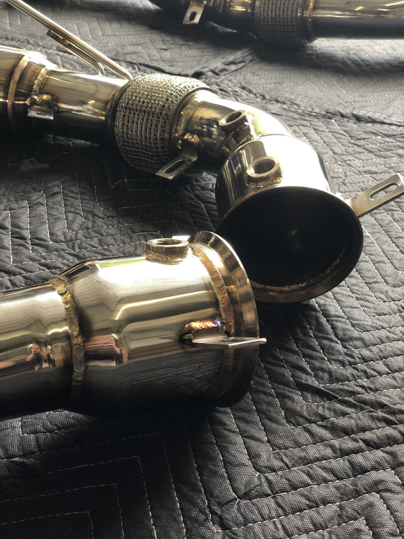 MCLAREN 570S VALVED EXHAUST + DOWNPIPES