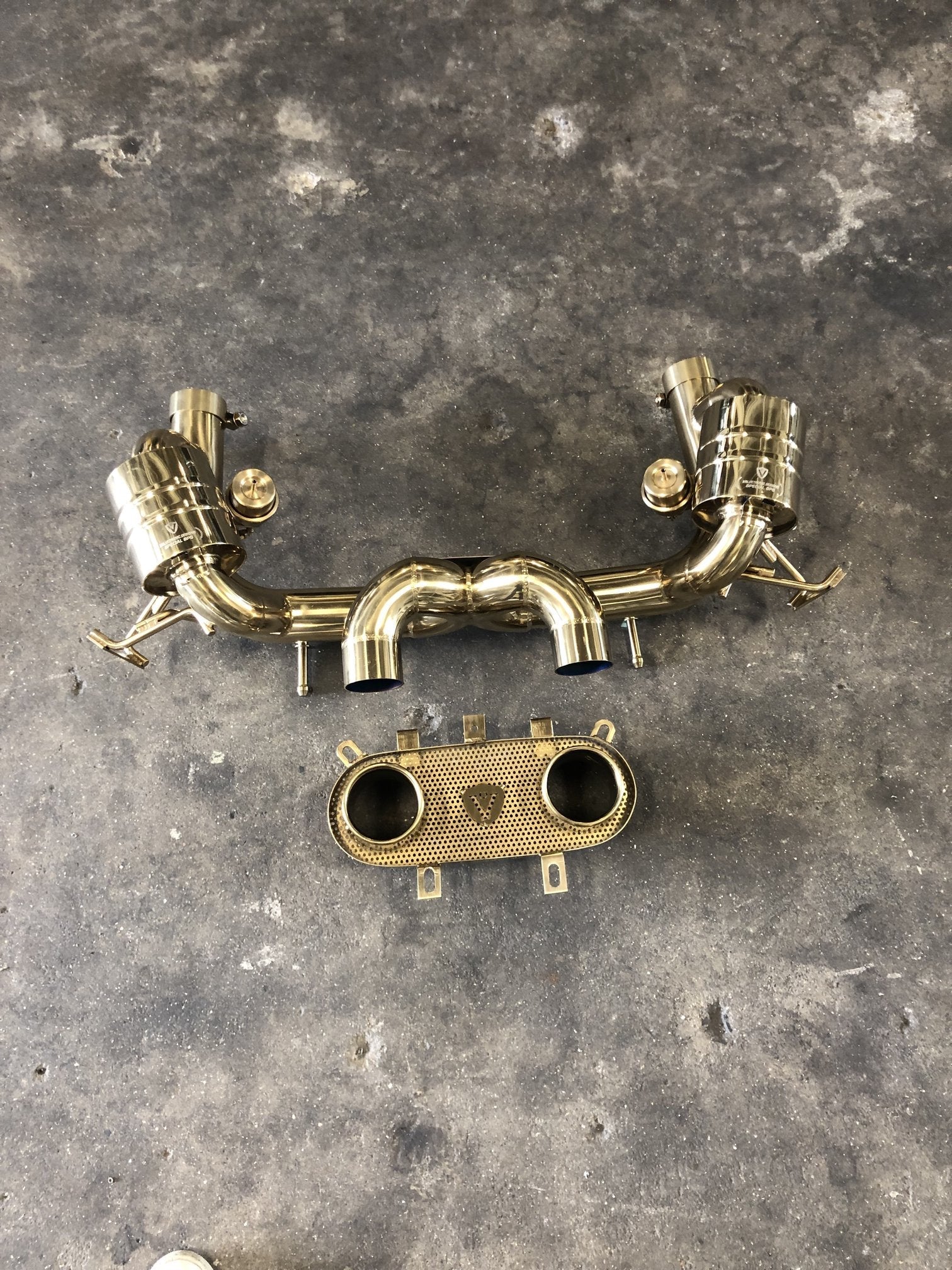 FERRARI 458 ITALIA VALVED EXHAUST