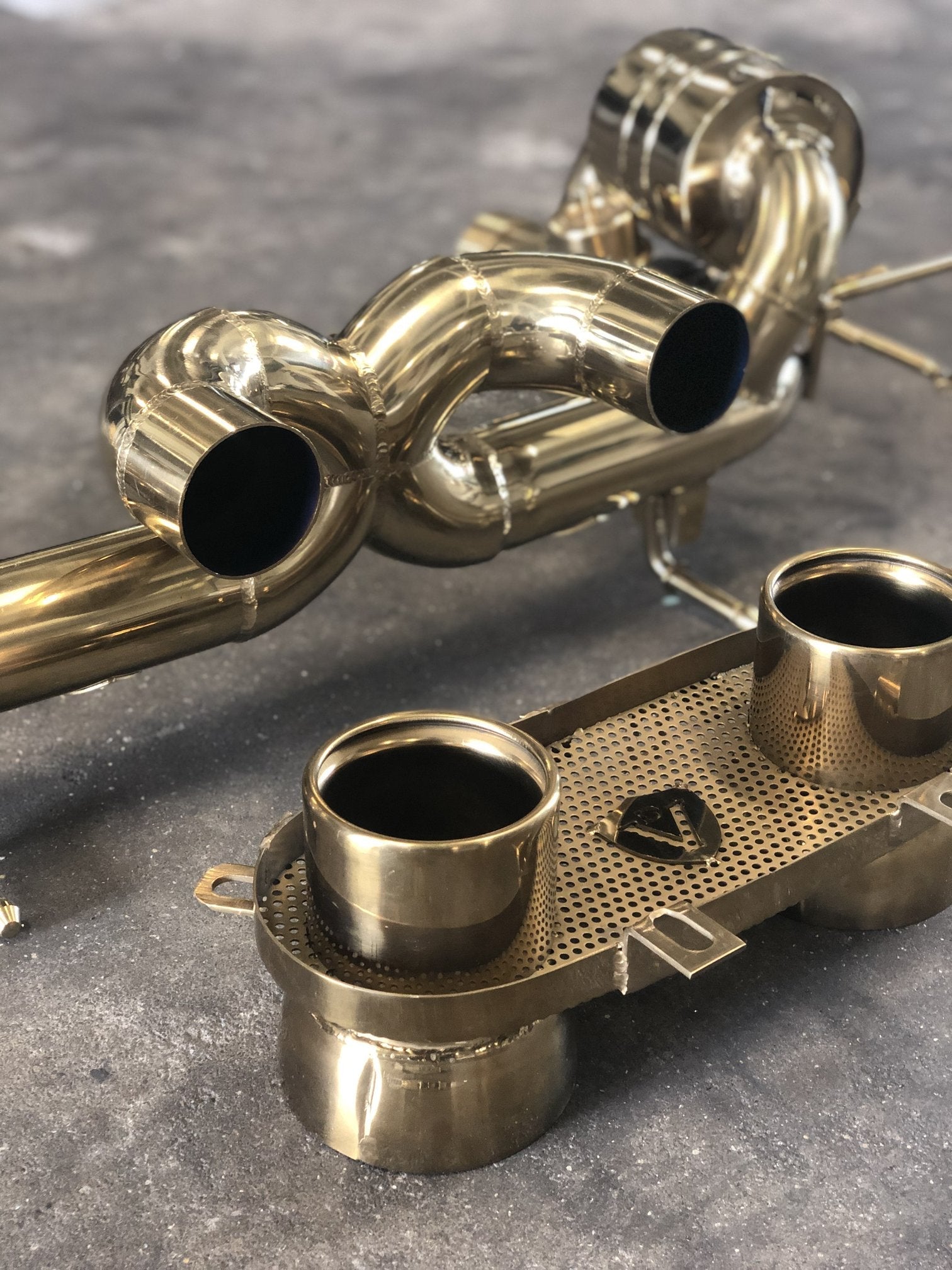 FERRARI 458 ITALIA VALVED EXHAUST
