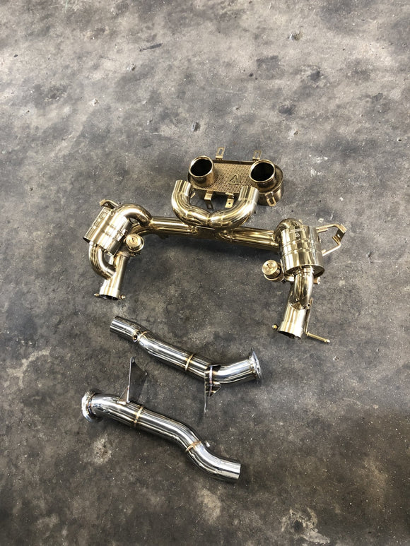 FERRARI 458 ITALIA VALVED EXHAUST