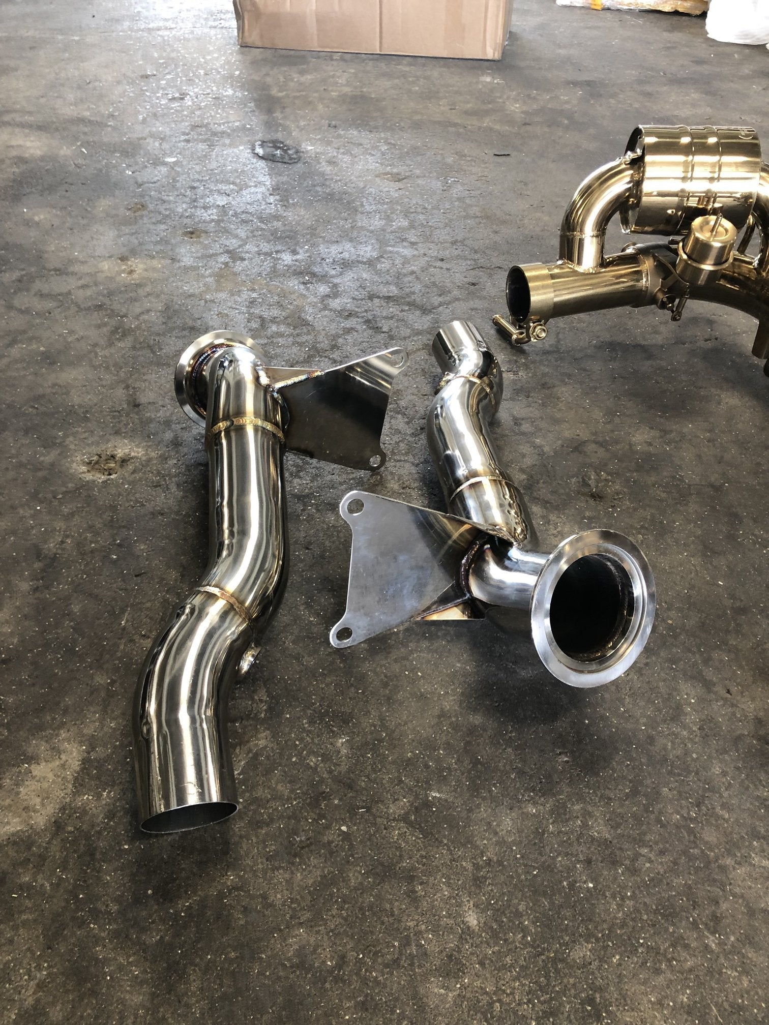 FERRARI 458 ITALIA VALVED EXHAUST