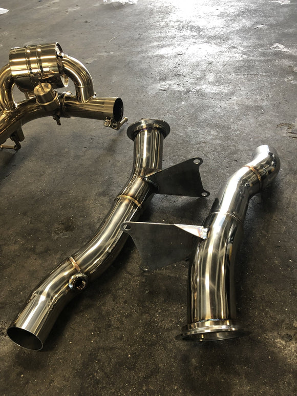 FERRARI 458 ITALIA VALVED EXHAUST