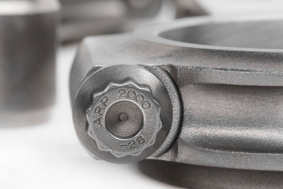 K1 Technologies Forged H-Beam Steel Connecting Rod for Honda K24 152mm Set of 4 015BX17152