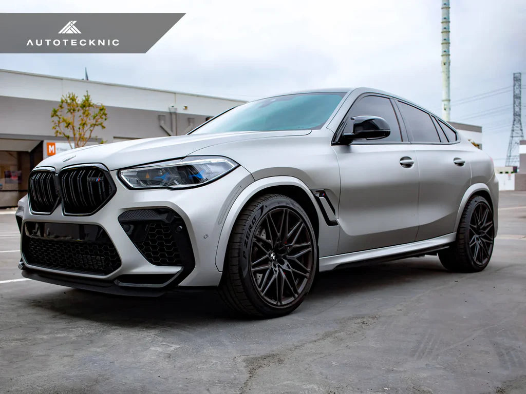 AutoTecknic F96 X6M Dry Carbon Fiber Side Vent Set