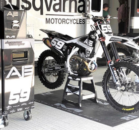 Matrix Concepts R1 Rubber 3MM 3 Foot X 6 Foot Floor Mat - Black/White - 0