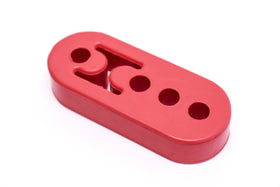 PLM ADJUSTABLE EXHAUST RUBBER HANGER - RED COLOR