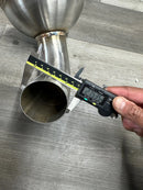 DIY BUILDER GT3 EXHAUST FLANGE (STAINLESS) - 992-2