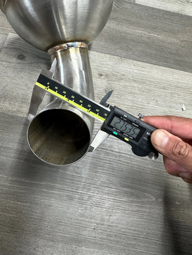 DIY BUILDER GT3 EXHAUST FLANGE (STAINLESS) - 992 - 0