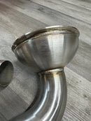 DIY BUILDER GT3 EXHAUST FLANGE (STAINLESS) - 992-4