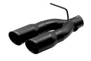 Roush 21-24 Ford F-150 5.0L 4in Black Exhaust Y Tip Kit-1