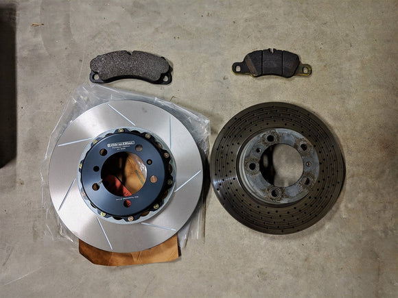 Flat 6 Motorsports - OEM Big Brake Conversion Kit (981 Cayman / Boxster)