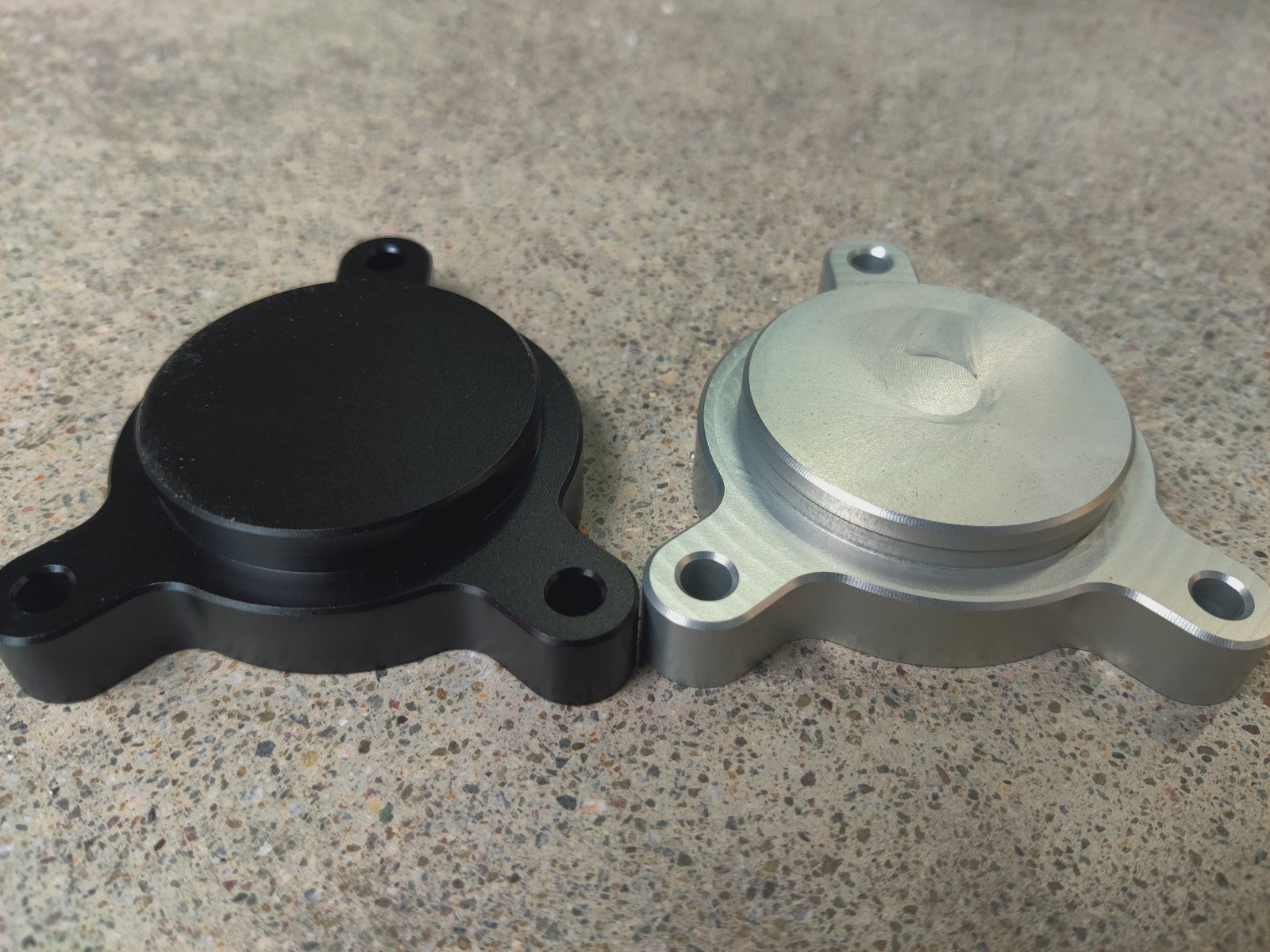 VTT N54 Vacuum pump block off plate - 0