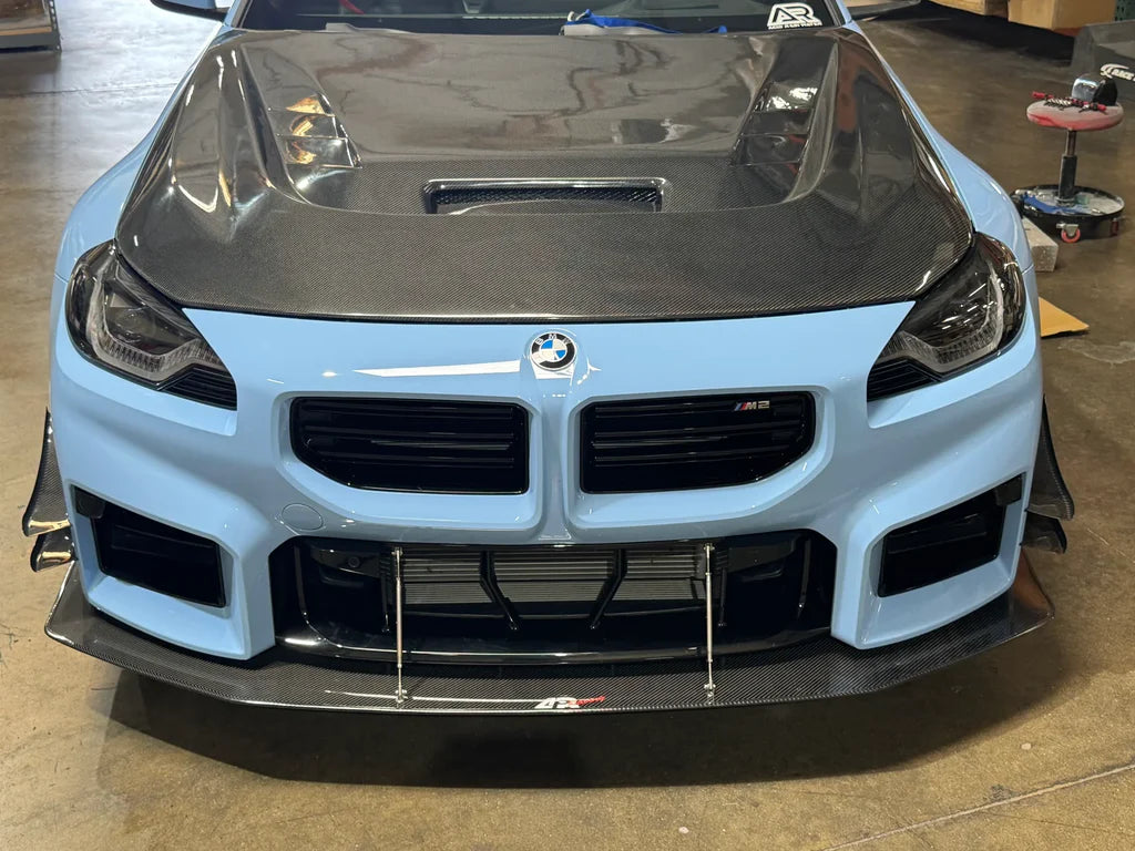 APR Performance BMW G87 M2 Front Bumper Canard Set - 0