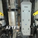 RIVAL Aluminum Gas Tank Skid Plate 2024-2025 Ford Ranger including FX4-3