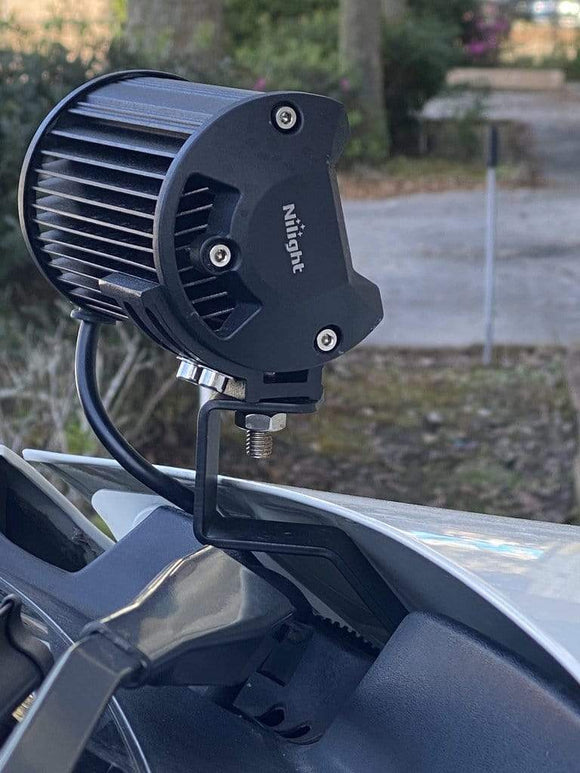 Forge Overland Hood Light Bracket | Volkswagen Touareg T2