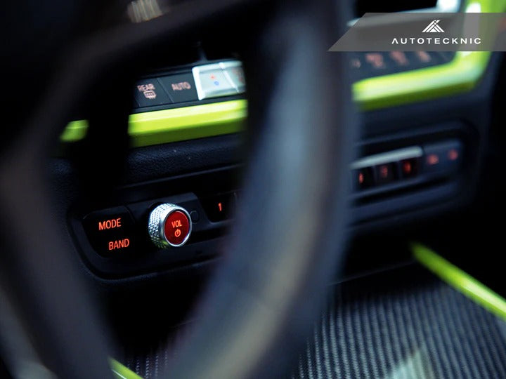 Autotecknic Bright Red Audio Volume Button - BMW | G80 M3 | G82/ G83 M4