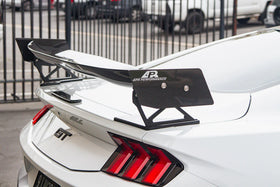 Ford Mustang S650 GTC200 Carbon Fiber Adjustable Wing 2024 - Current Without Center Cover or Gurney - 0