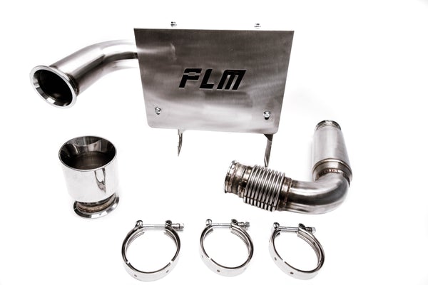 PLM Can-Am Maverick X3 Turbo Full Back Exhaust 3"