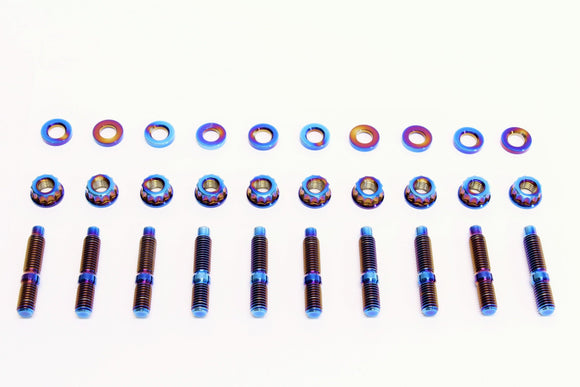 PLM Titanium Honda B D F H J K-Series Intake Manifold Stud Kit