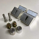 CJM Industries Splitter Rod Mounting Brackets - VW MK7 GTI-1