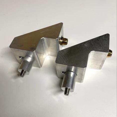 CJM Industries Splitter Rod Mounting Brackets - VW MK7 GTI