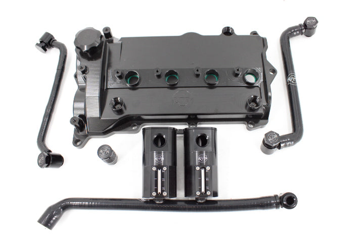 VTT 10th Gen Civic Billet Valve cover, and Dual Catch can kit