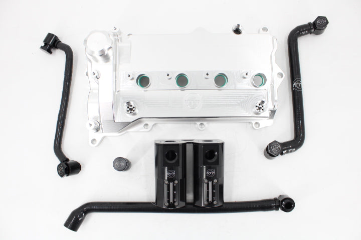 VTT 10th Gen Civic Billet Valve cover, and Dual Catch can kit