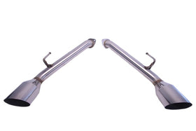 PLM Infiniti Q60 Axle Back Exhaust Muffler Delete 2017+ - 0