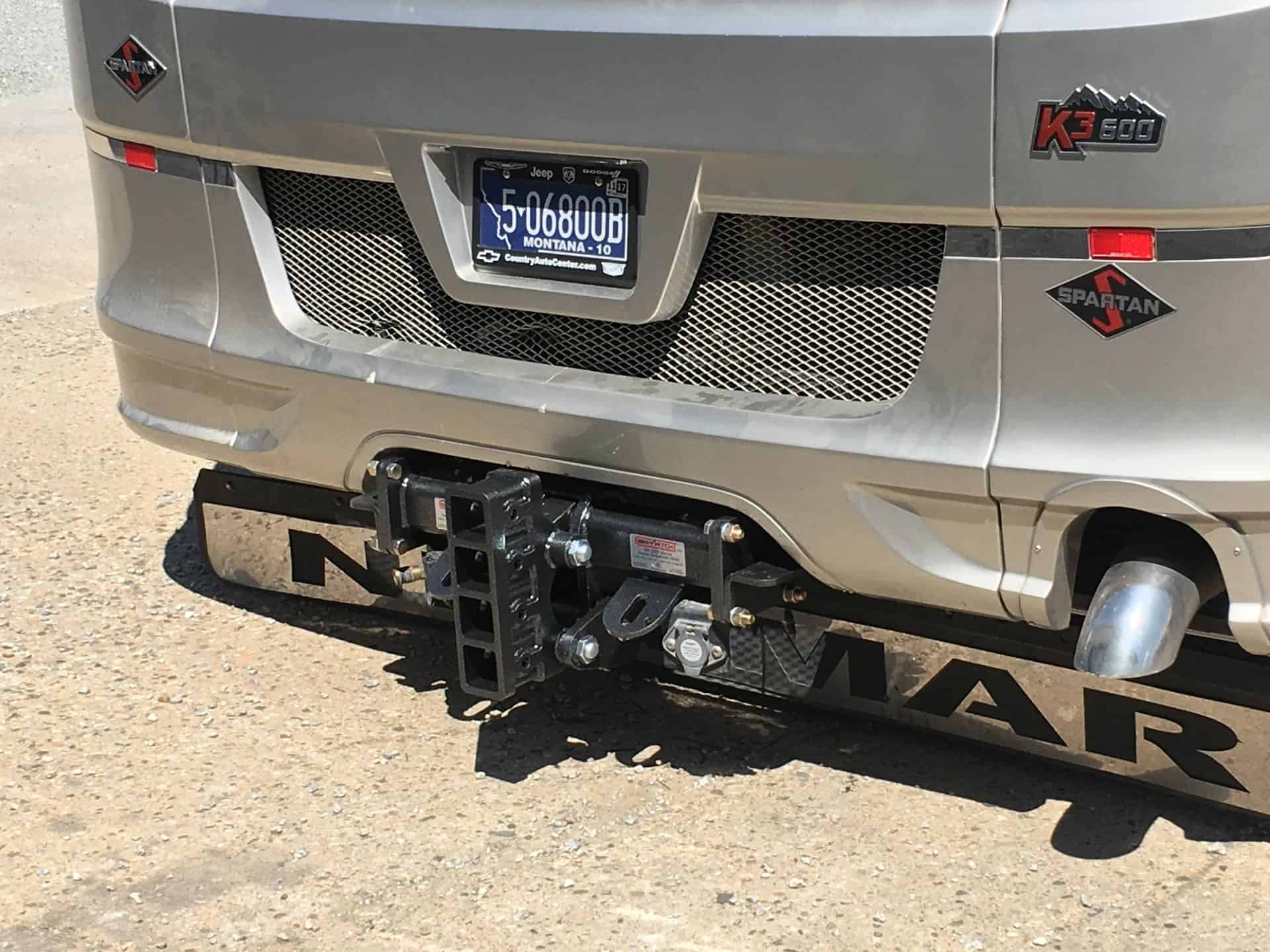Gen-Y 27in Traveller Torsion-Flex 2.5in Shank 9in Drop 3.5K TW 21K Hitch Chassis Frame Mount - 0