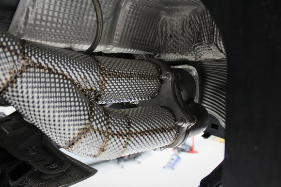 Flat 6 Motorsports Over Axle Pipes - OAP (718 GT4 / Spyder / GTS 4.0)