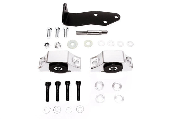 Precision Works Billet Engine Torque Mounts Black Edition - Honda B-Series B18 B20 B16