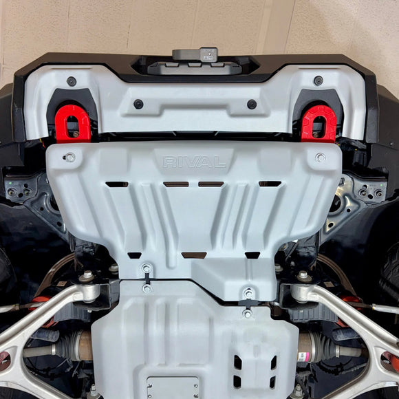 RIVAL Aluminum Radiator Skid Plate and Recovery Points Package 2024-2026 Ford Ranger Raptor 2024-2026 Ford Ranger FX4