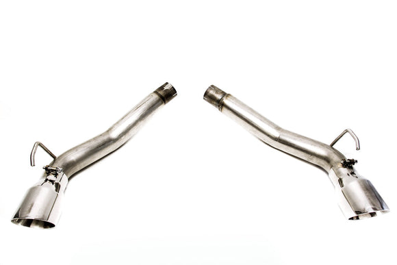 PLM Axle Back Exhaust Muffler Delete V2 - Chevy Camaro V8 2010 - 2015 Stainless Steel