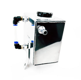 Weapon R 08-11 Mitsubishi Evo 2.0L Aluminum Coolant Overflow Tank - 0